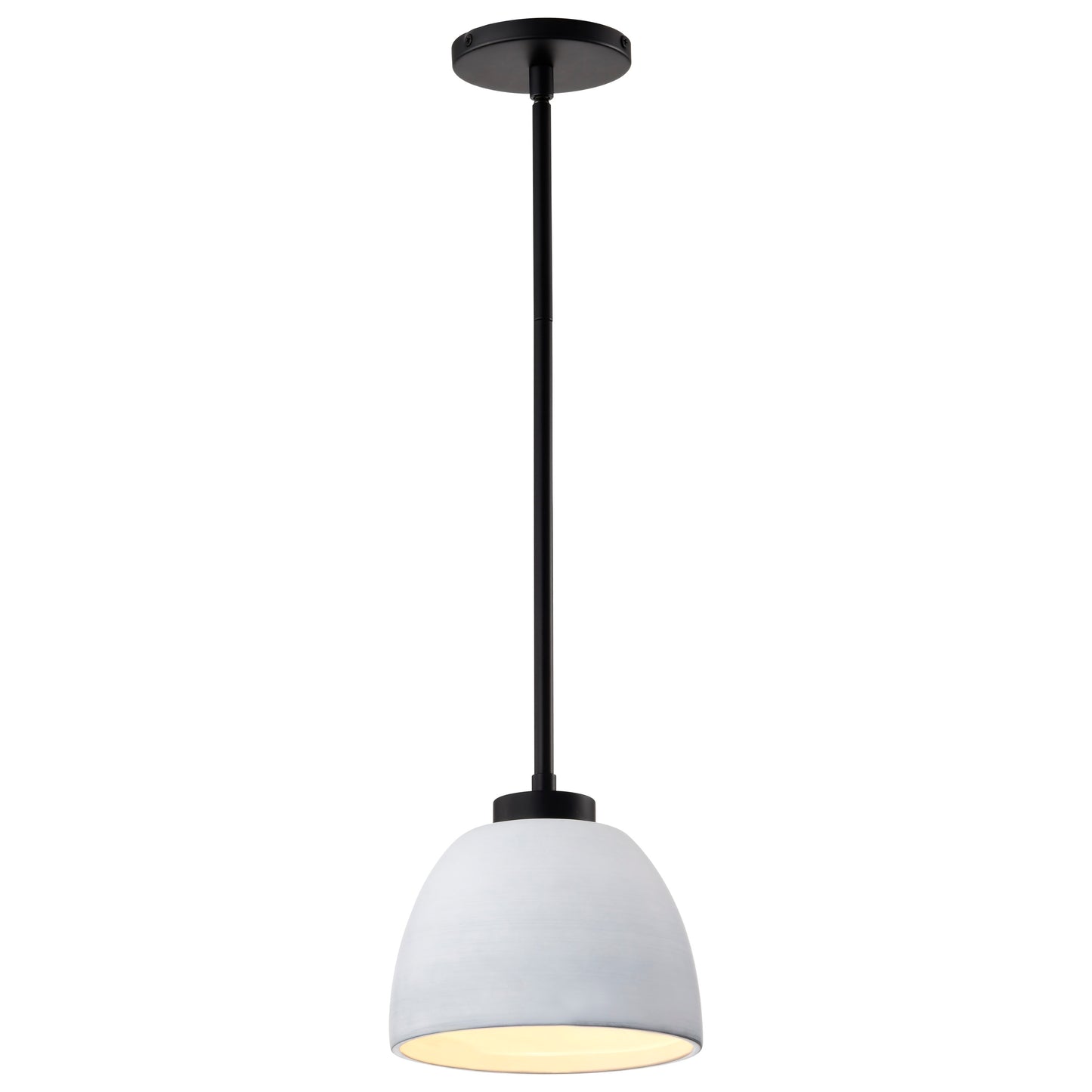 NUVO LIGHTING COLLINS 8" CERAMIC MINI PEND #60/8012
