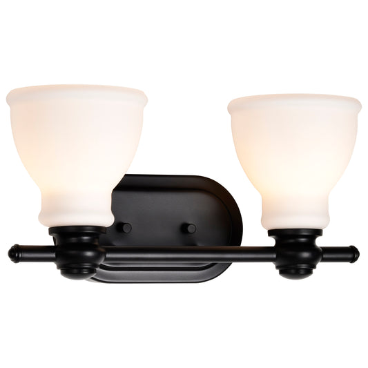 NUVO LIGHTING RUSSEL 2 LIGHT VANITY #60/8022