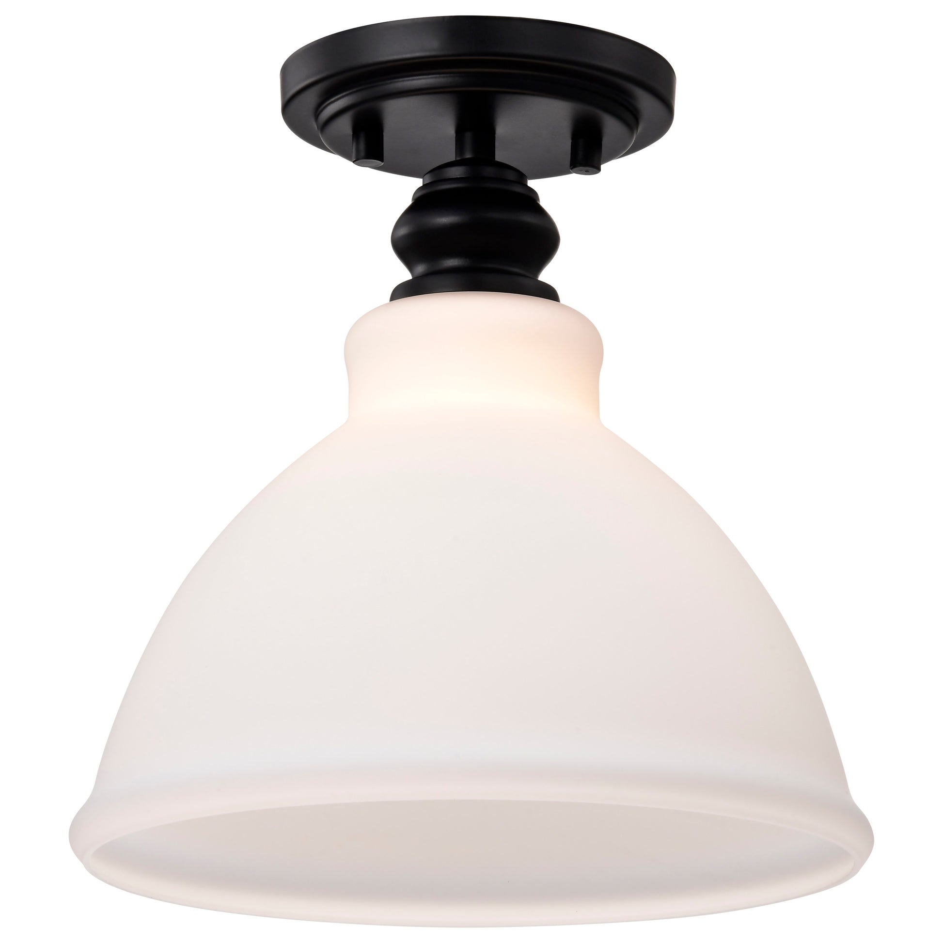NUVO LIGHTING RUSSEL 10" SEMI FLUSH #60/8025 60-8025