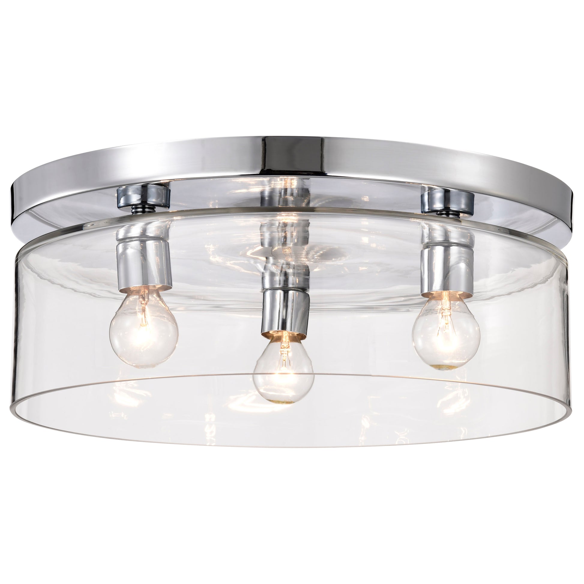 NUVO LIGHTING MARLOWE 15" FLUSH MOUNT #60/8074 60-8074