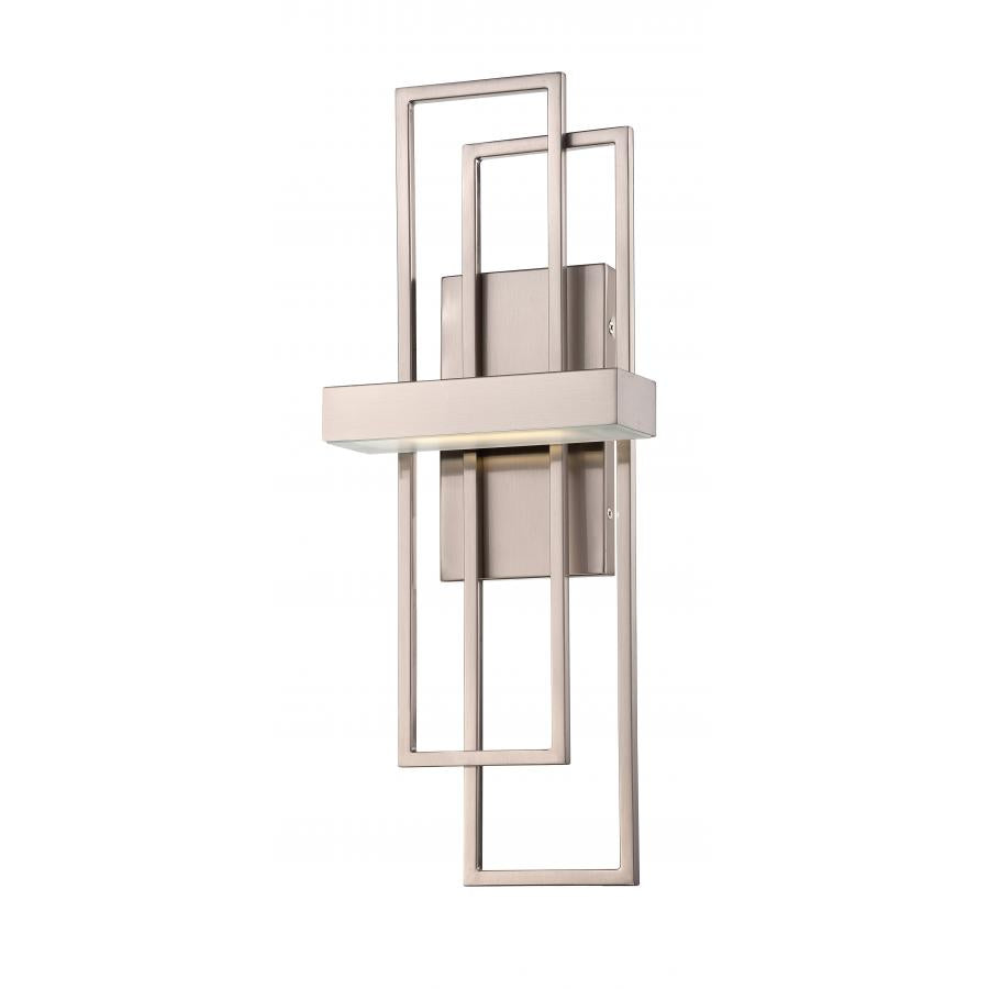 NUVO LIGHTING FRAME LED WALL SCONCE BN #62/105
