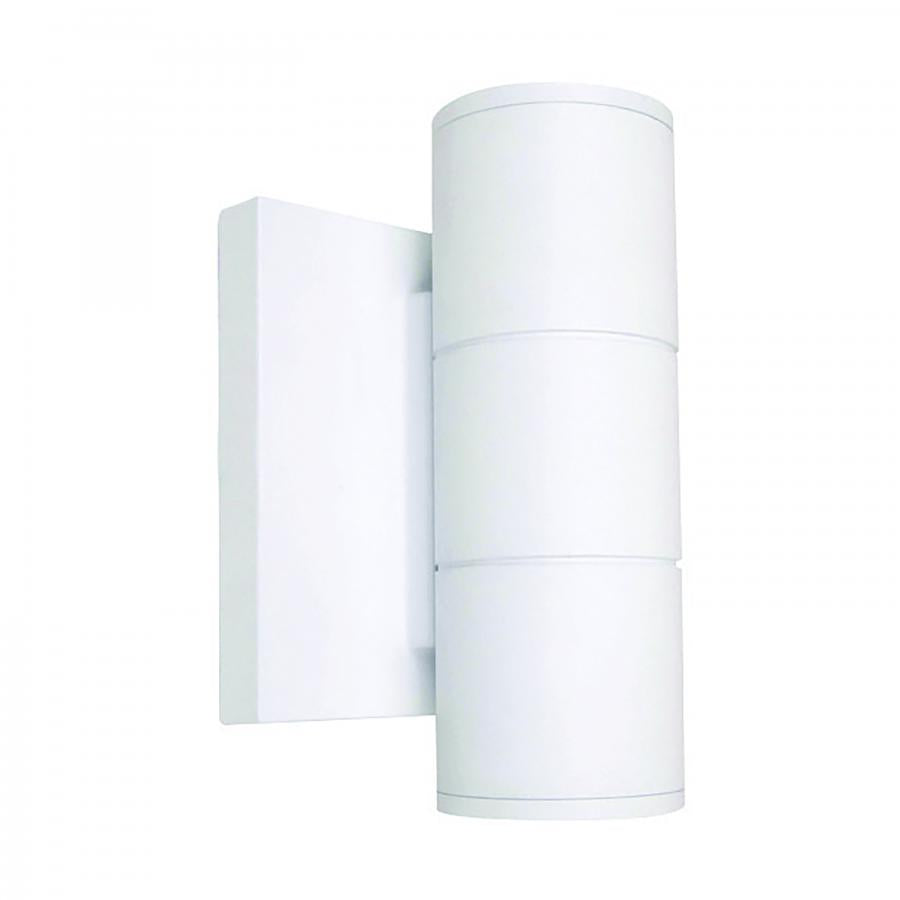 NUVO LIGHTING 2 LT LED SM UP DOWN SCONCE 10W WH #62/1141R1