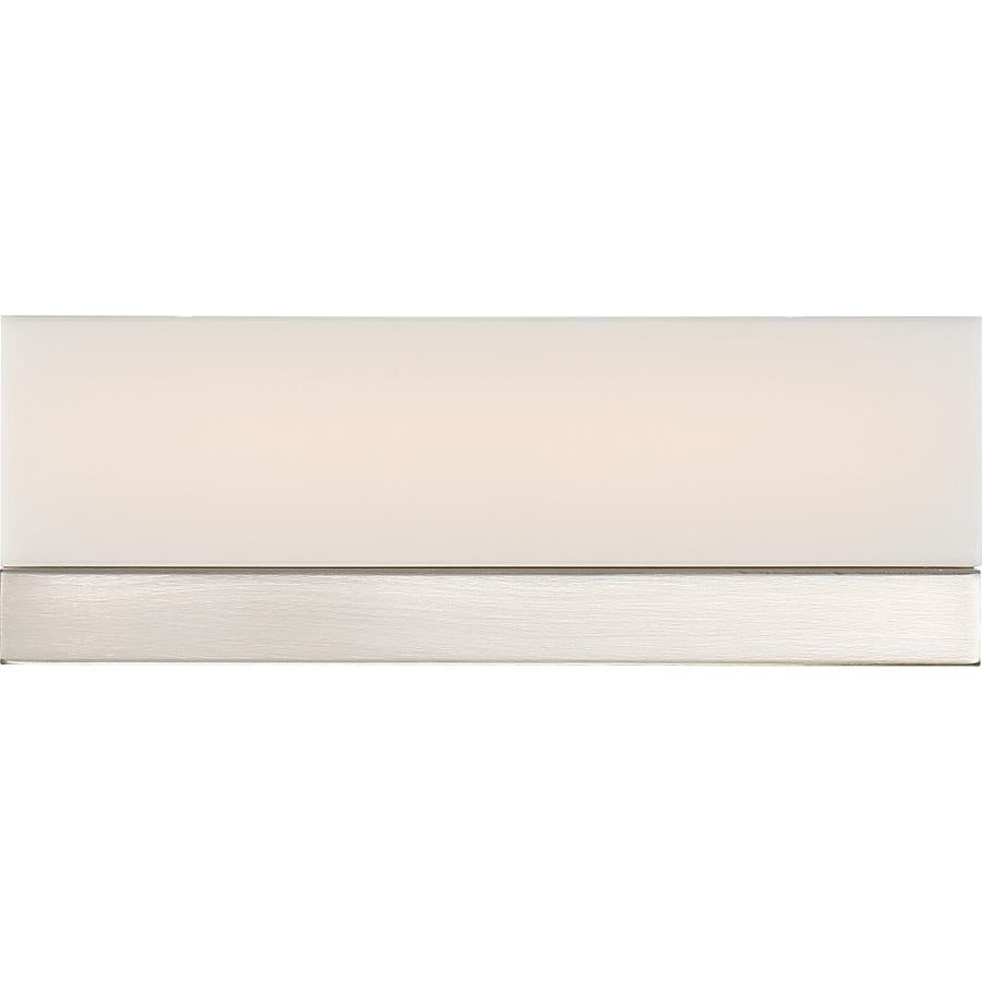 NUVO LIGHTING JACKSON LED SMALL VANITY - BRUSHED NICKE #62/1327 62-1327