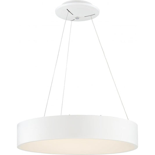 NUVO LIGHTING ORBIT 20W LED PENDANT WHITE #62/1455