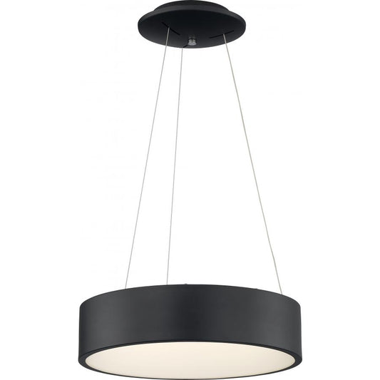 NUVO LIGHTING ORBIT 20W LED PENDANT BLACK #62/1456