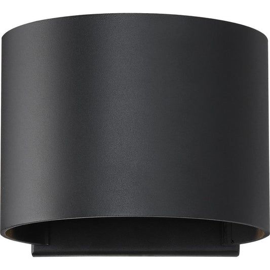 NUVO LIGHTING LIGHTGATE LED ROUND SCONCE BK #62/1464