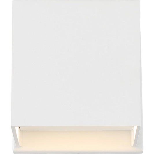 NUVO LIGHTING LIGHTGATE LED SQUARE SCONCE WH #62/1467