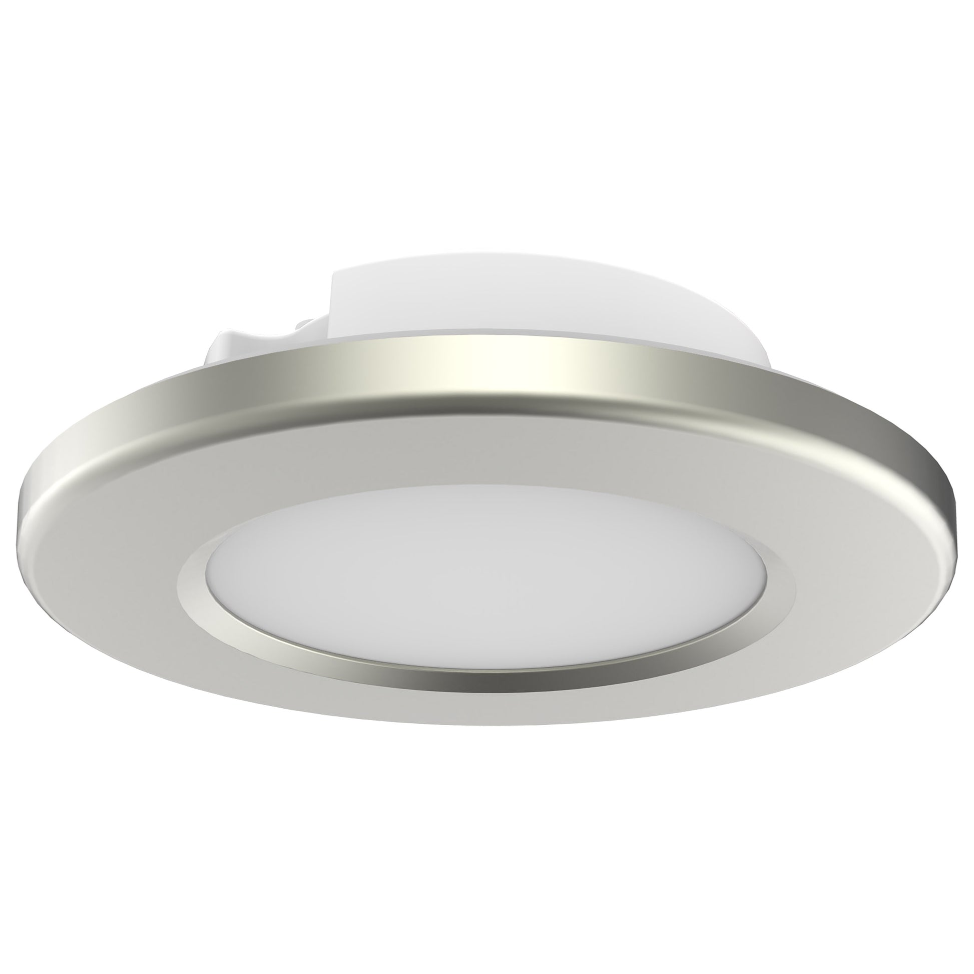 NUVO LIGHTING 4" LED SURFACE MOUNT/BR NICKEL #62/1582 62-1582