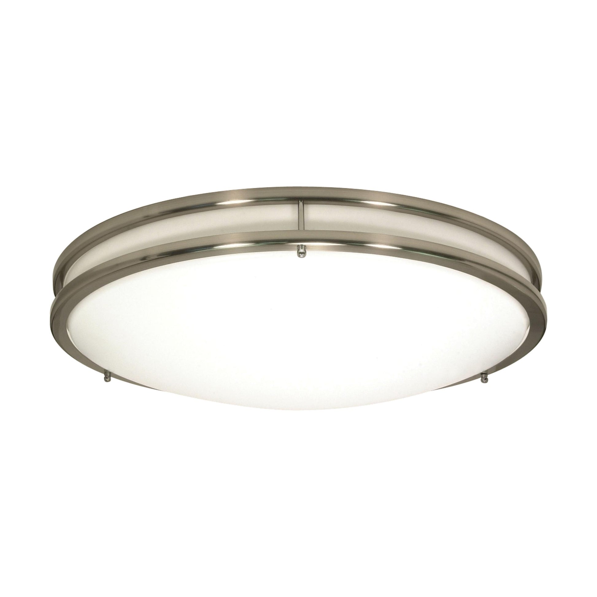 NUVO LIGHTING LED GLAMOUR BN 10" FLUSH #62/1635 62-1635