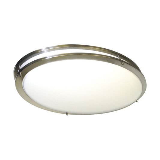 NUVO LIGHTING LED GLAMOUR BN 32" OVAL #62/1641