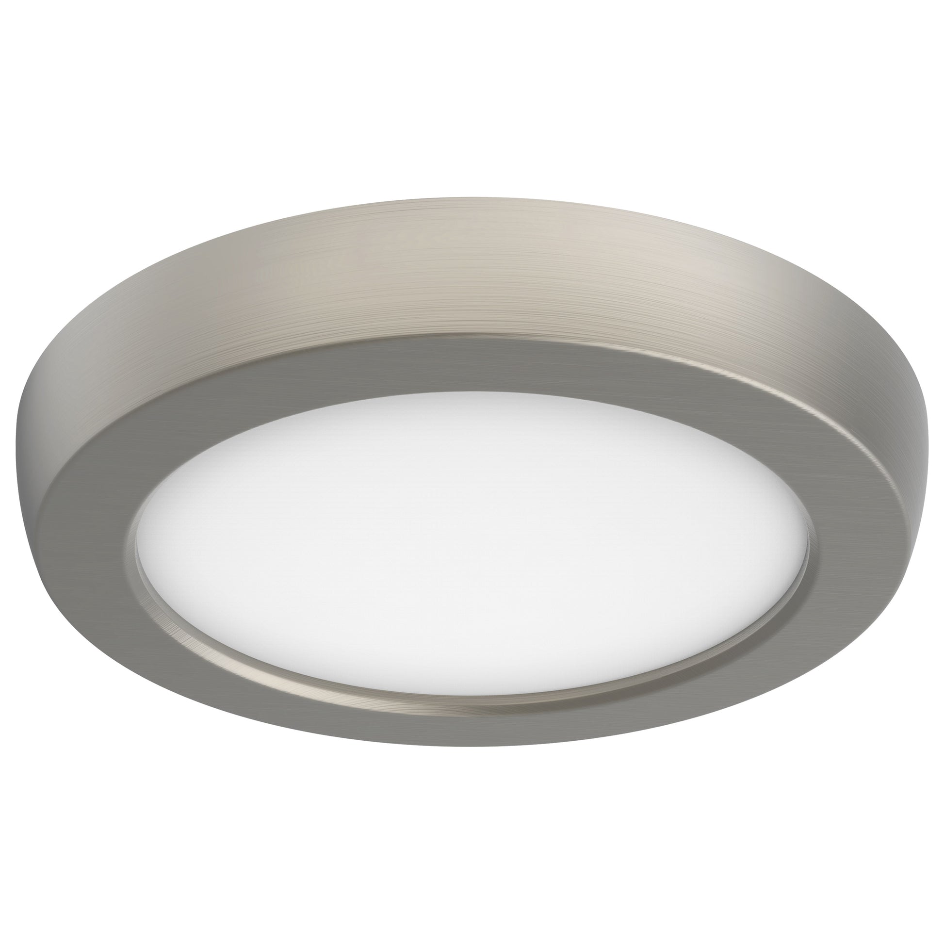 NUVO LIGHTING 9W LED 5" RND BR. NICKEL #62/1703 62-1703