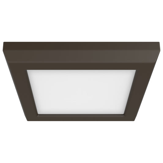 NUVO LIGHTING 9W LED 5" SQ BRONZE #62/1706