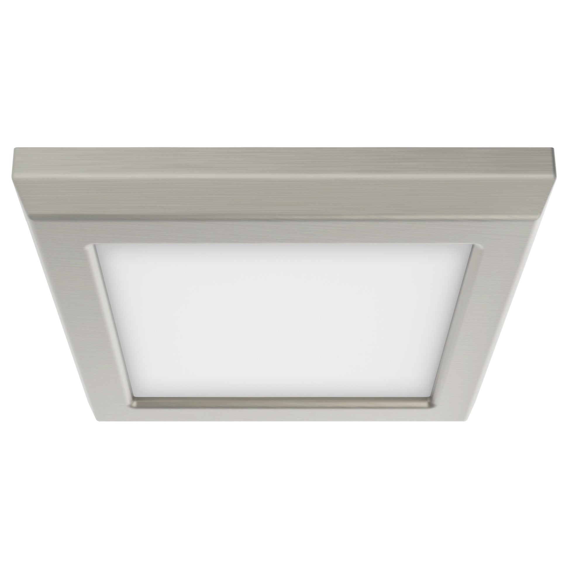 NUVO LIGHTING 9W LED 5" SQ BR. NICKEL #62/1707 62-1707