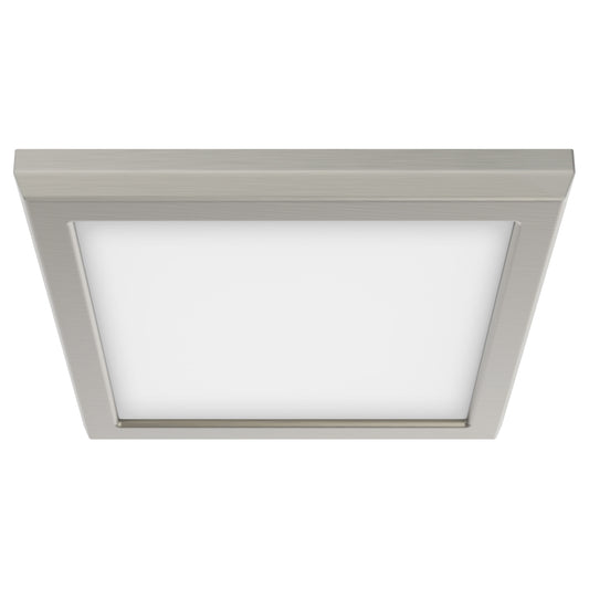 NUVO LIGHTING 11W LED 7" SQ BR. NICKEL #62/1717