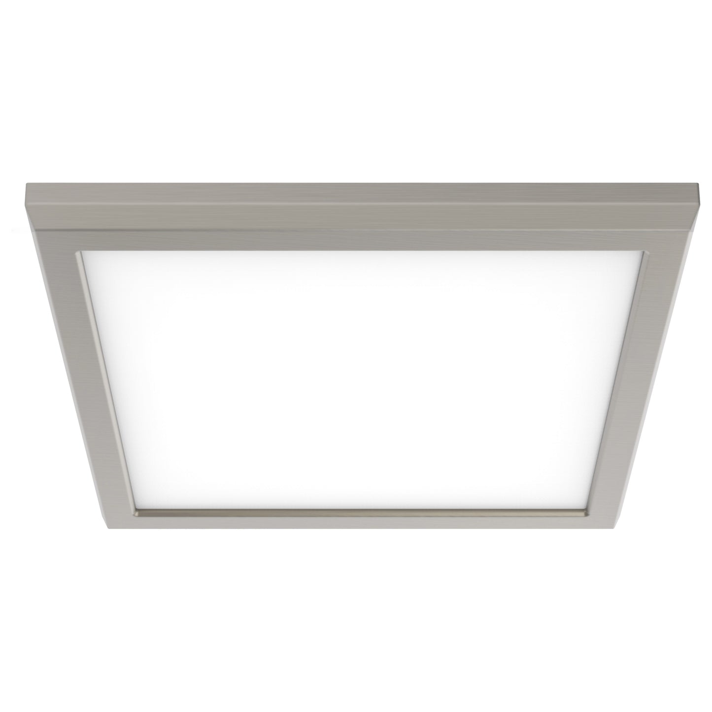 NUVO LIGHTING 13W LED 9" SQ BR. NICKEL #62/1727