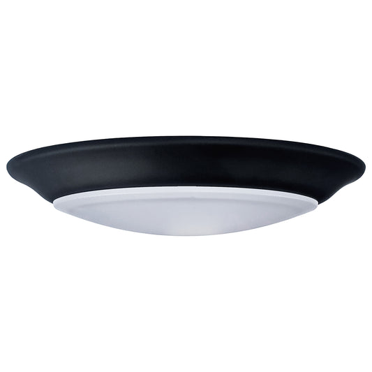 NUVO LIGHTING 7" LED DISK LIGHT BLACK FINISH #62/1804