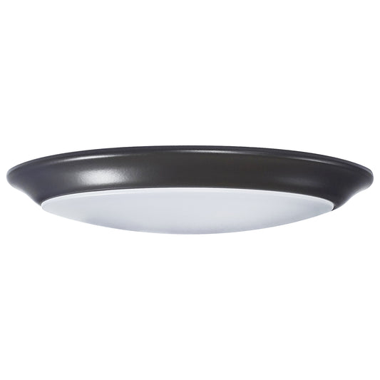 NUVO LIGHTING 10" LED DISK LIGHT BRONZE FIN #62/1813