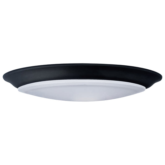 NUVO LIGHTING 10" LED DISK LIGHT BLACK FIN #62/1814