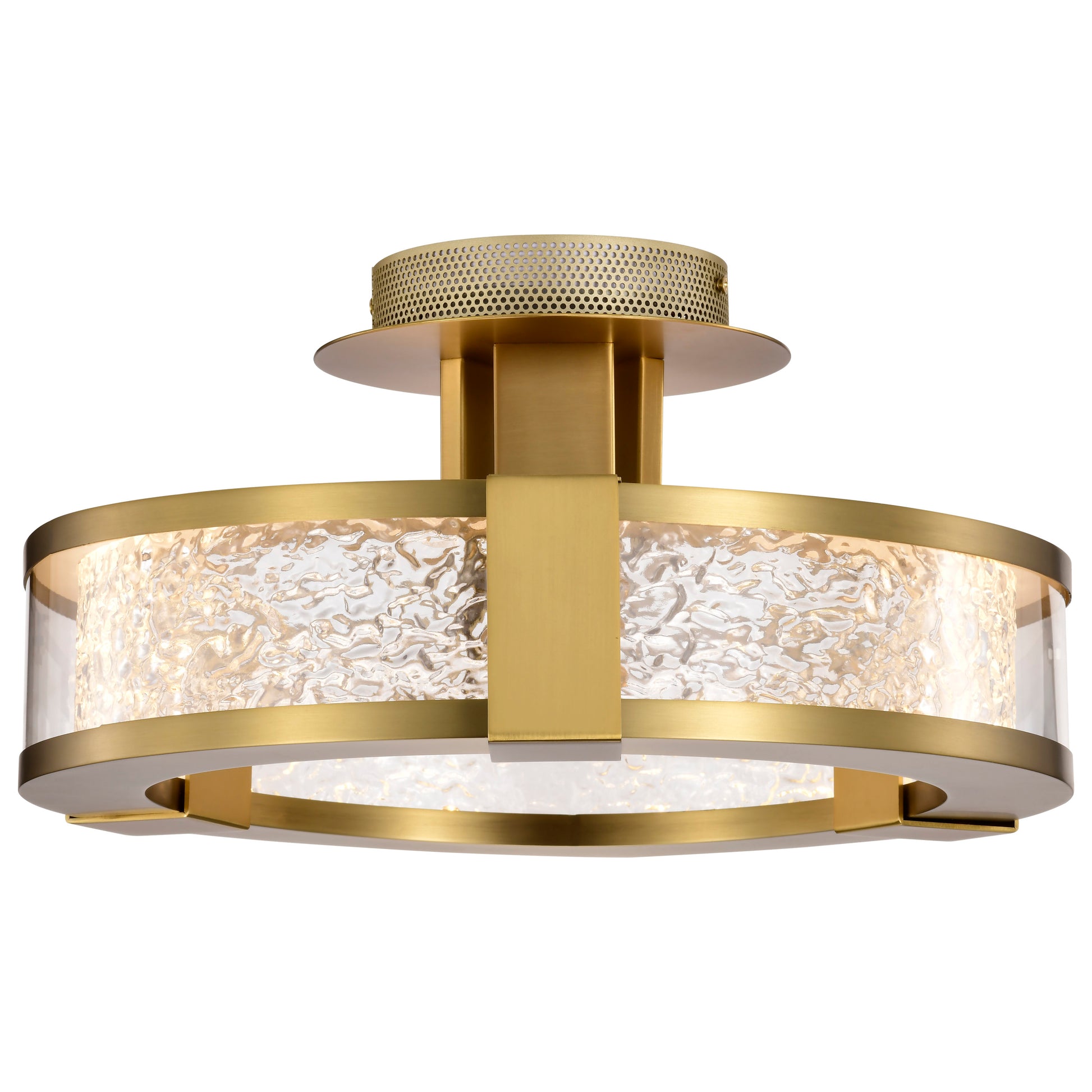 NUVO LIGHTING DARROW 13" LED SEMI FLUSH #62/2011 62-2011