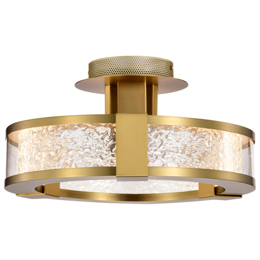 NUVO LIGHTING DARROW 13" LED SEMI FLUSH #62/2011