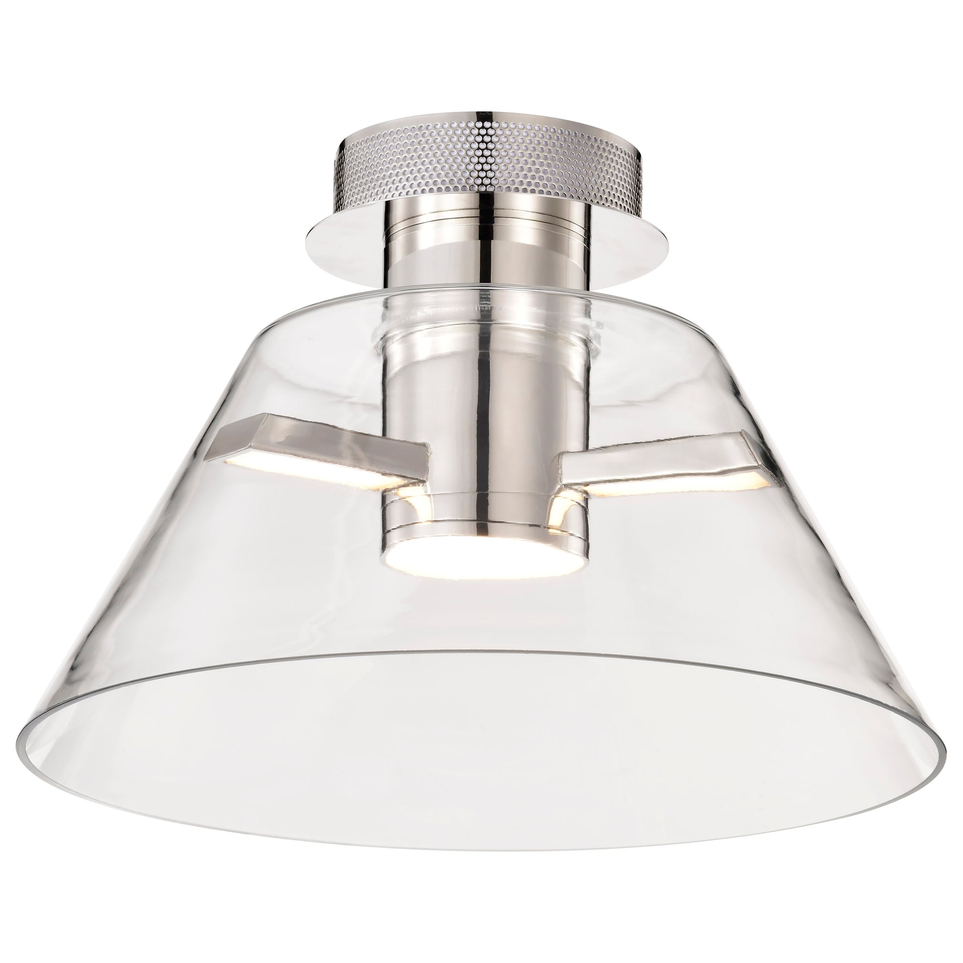 NUVO LIGHTING EDMOND 14" LED SEMI FLUSH #62/2053 62-2053