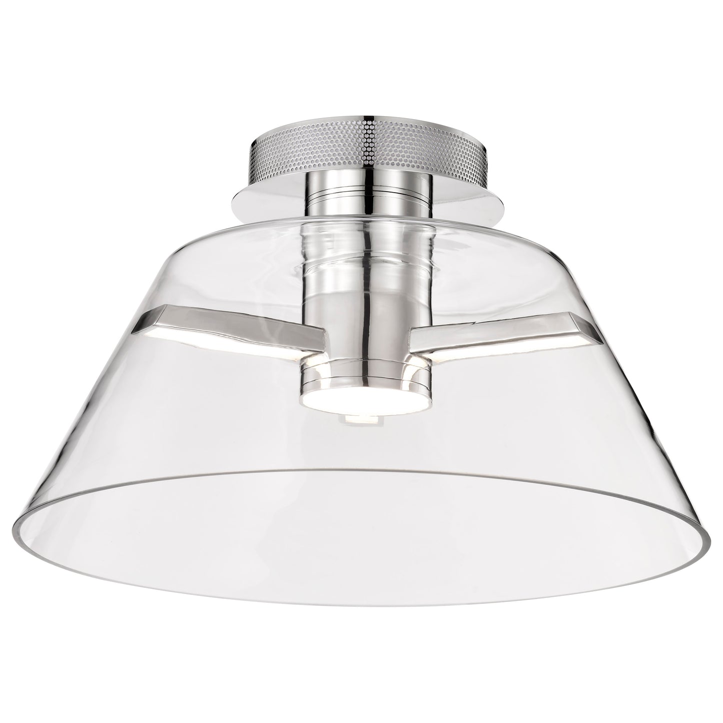 NUVO LIGHTING EDMOND 17" LED SEMI FLUSH #62/2054