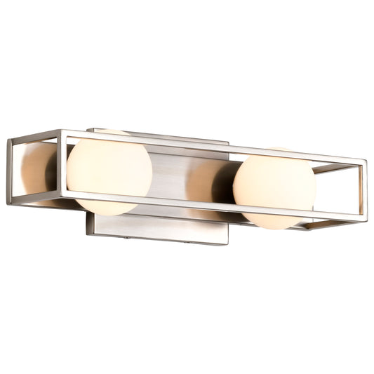NUVO LIGHTING JENKINS 16" LED 2 LIGHT VANITY #62/2252