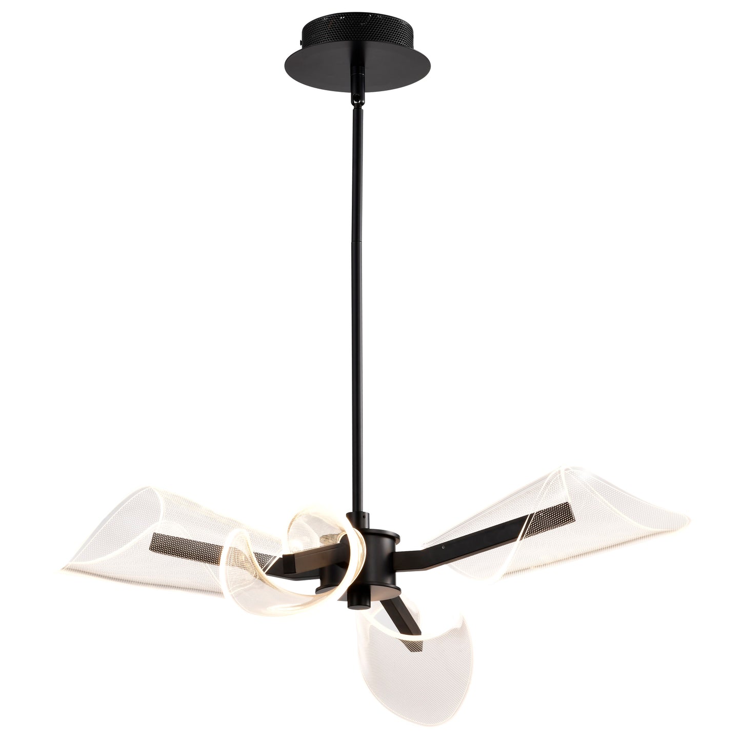NUVO LIGHTING SEDONA 27" LED 4 LIGHT CHAND #62/2283
