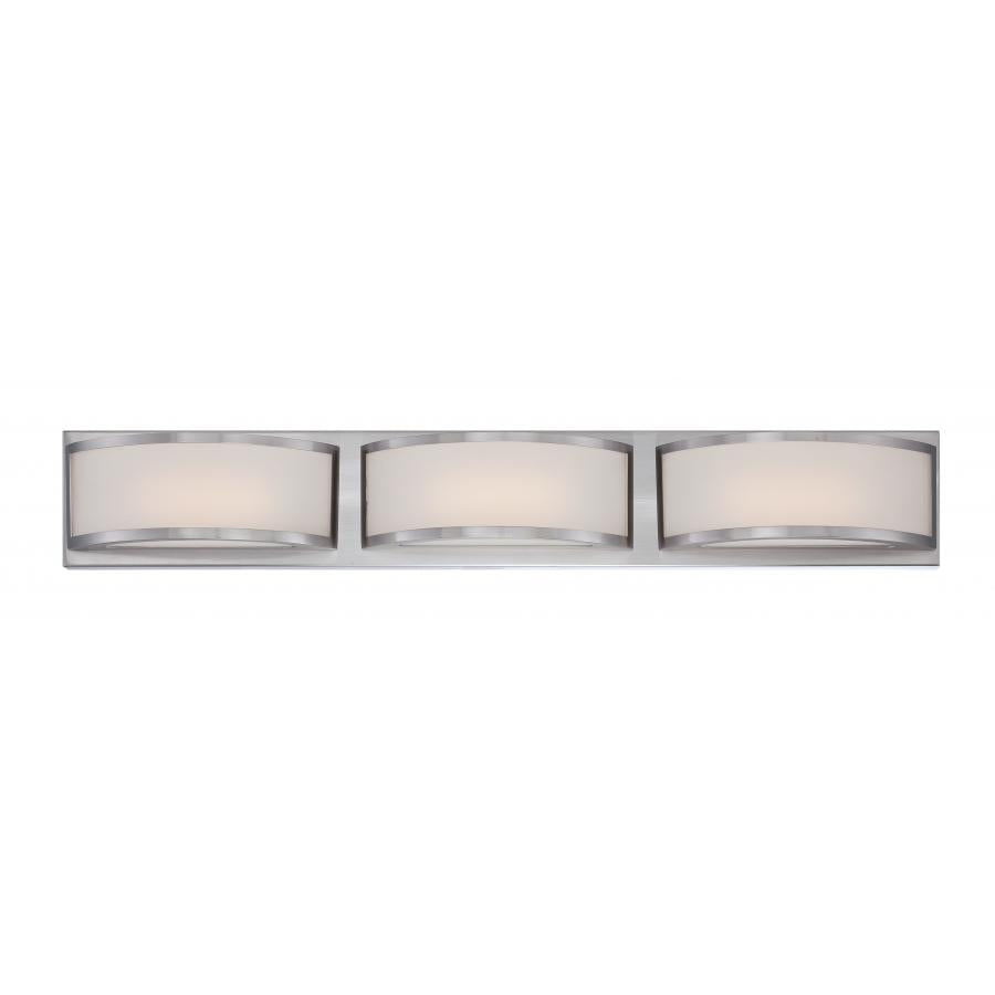 NUVO LIGHTING MERCER (3) LED VANITY BN #62/319 62-319