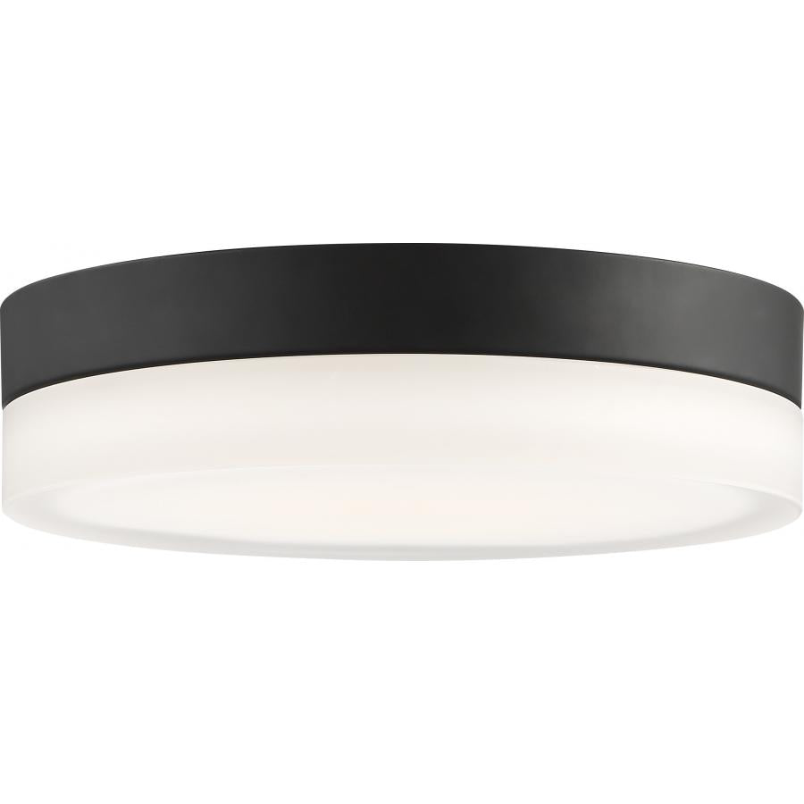 NUVO LIGHTING PI LED 11" FLUSH MOUNT BK #62/469