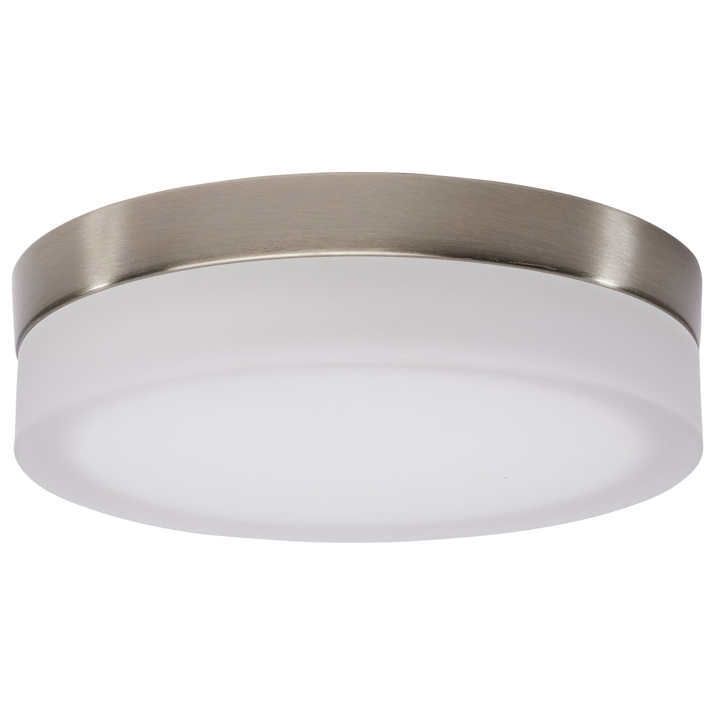 NUVO LIGHTING PI LED 9" FLUSH BRUSHED NICKEL #62/558