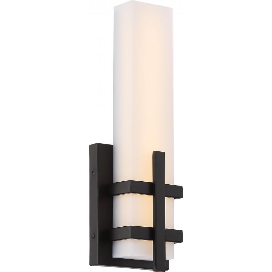 NUVO LIGHTING GRILL SINGLE LED WALL SCONCE AB #62/873