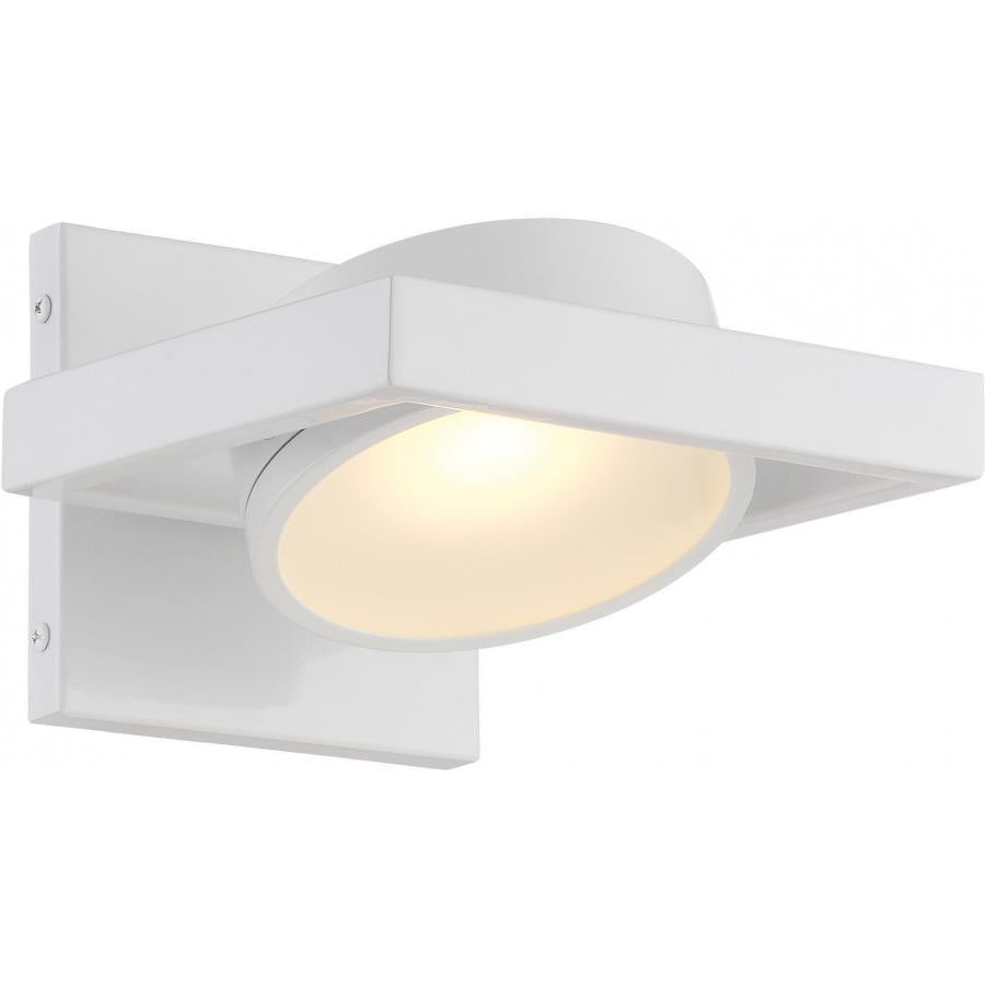NUVO LIGHTING HAWK LED WALL SCONCE WH 62-992