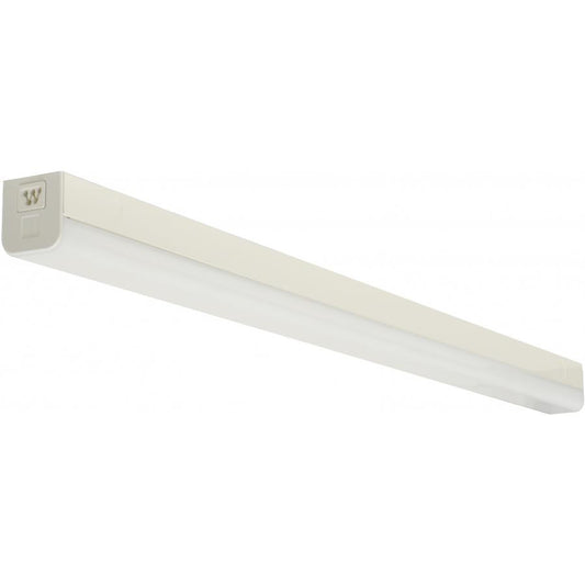 NUVO LIGHTING 38W LED SLIM DLC STRIP LIGHT 40K CONN #65/1125