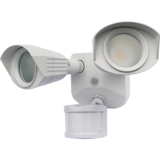 NUVO LIGHTING LED DUAL HEAD SECURITY LIGHT WH 3K MS #65/211