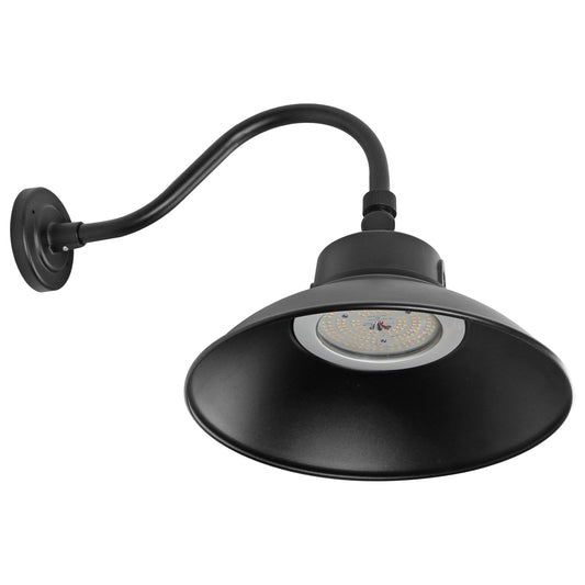 NUVO LIGHTING LED GOOSENECK BLACK FINISH #65/661