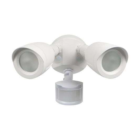 SATCO LED 2 BULLET HEAD SECURITY LGT WH 30K MS #65/711