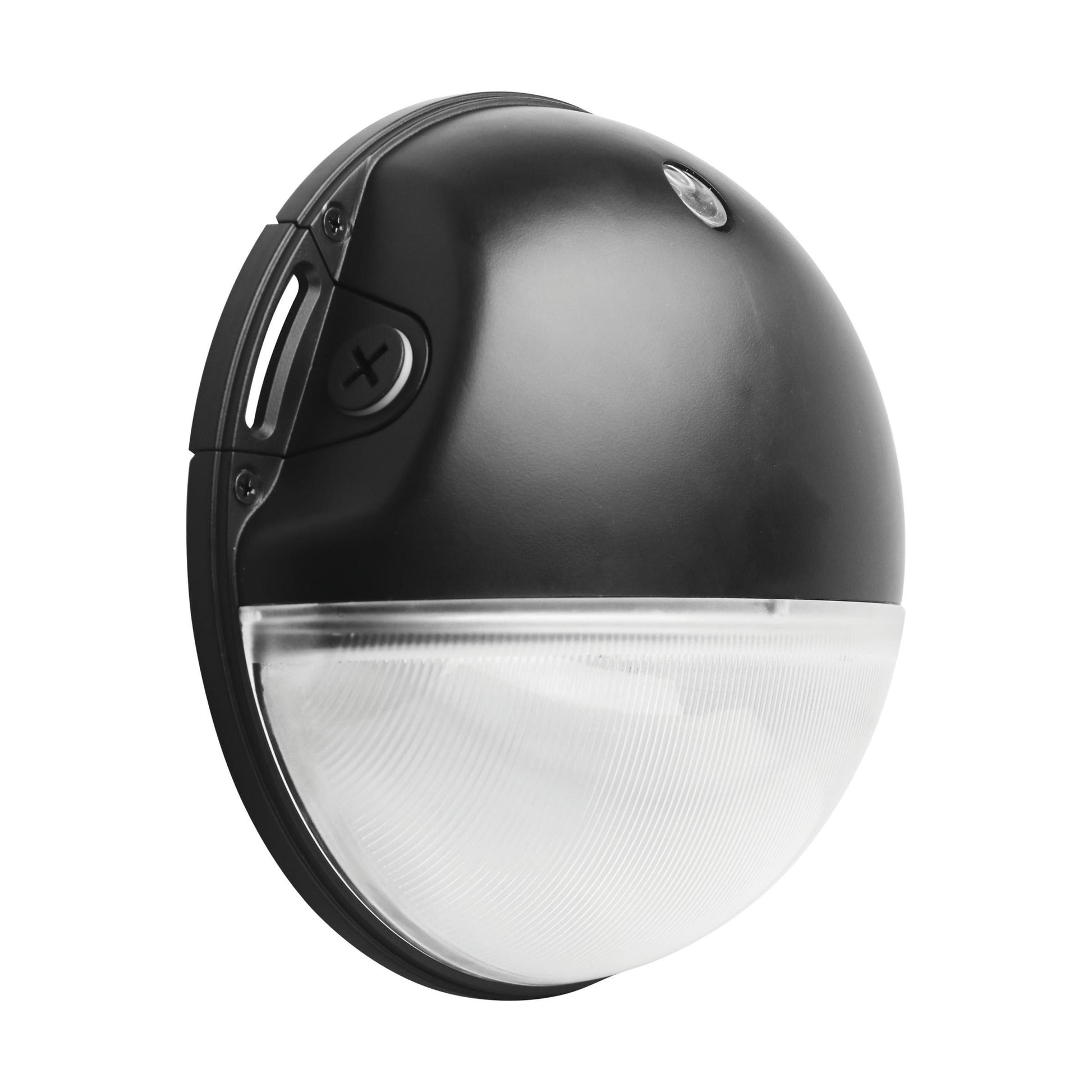 NUVO LIGHTING LED SMALL 20W ROUND WALL PACK BK #65/750 65-750