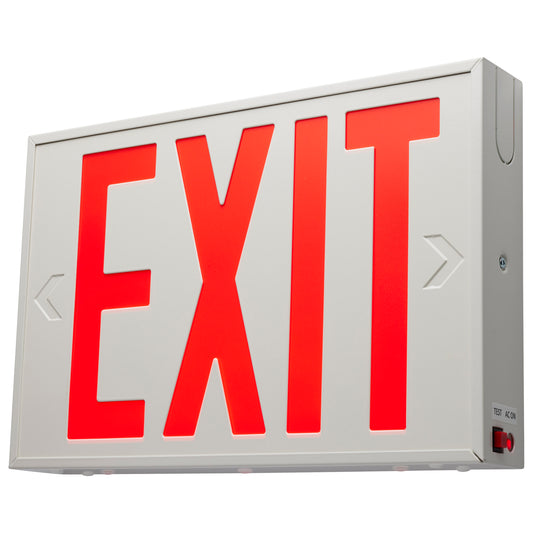 NUVO LIGHTING EXIT SIGN - RED - NYC #67/102