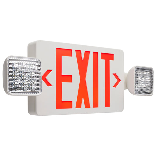 NUVO LIGHTING EXIT/LIGHT DH - RED #67/121