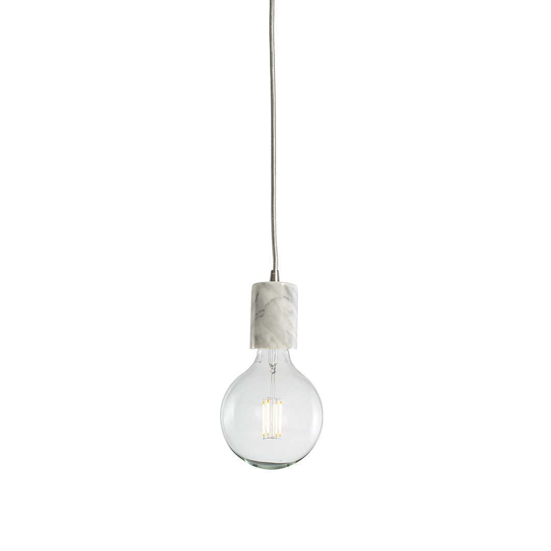 BULBRITE PEND/HW/NAT/WHT-SILV/LED8G40 #810105