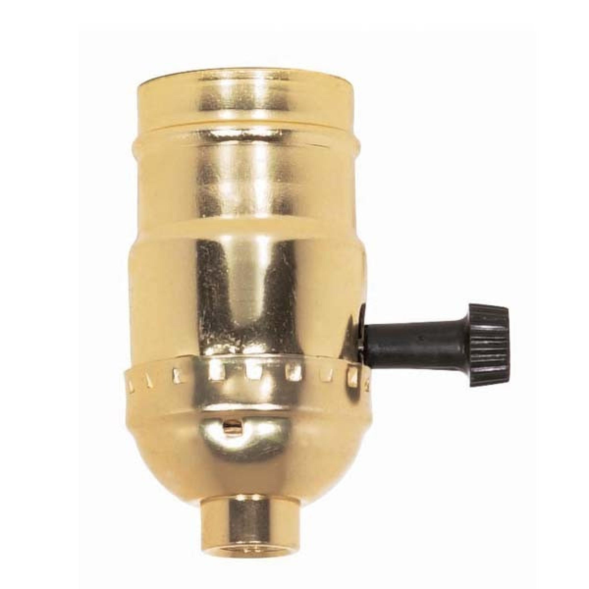 SATCO 3 WAY GILT MED TURN KNOB SCKT #90/412 90-412