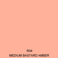 ROSCO SLEEVE 36" T8 R04 MEDIUM BASTARD AMBER