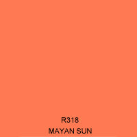 ROSCO SLEEVE 48" T12 R318 MAYAN SUN