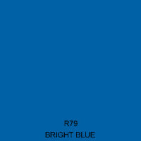 ROSCO SLEEVE 48" T8 R79 BRIGHT BLUE