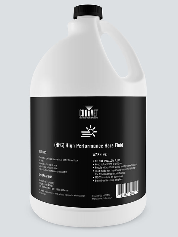 CHAUVET HIGH PERFORMANCE HAZE FLUID (HFG)