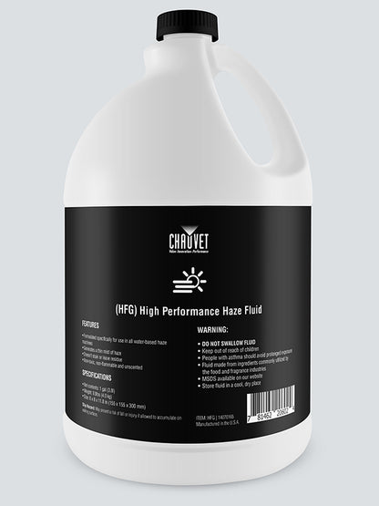 CHAUVET HIGH PERFORMANCE HAZE FLUID (HFG)