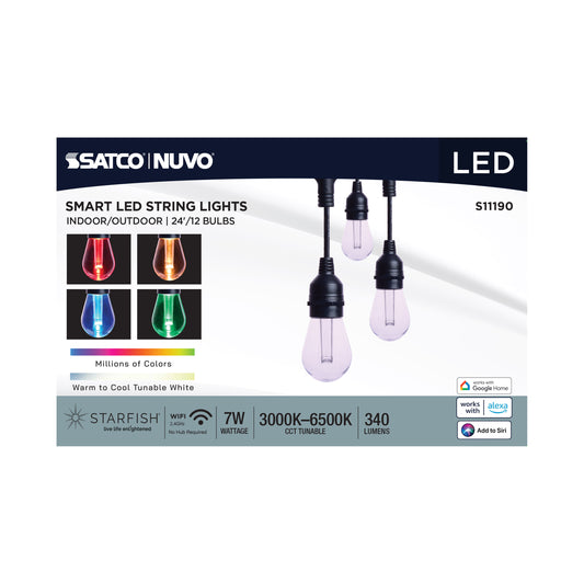 24FT/LED/SL/S14/SF/RGBTW/120V #S11190