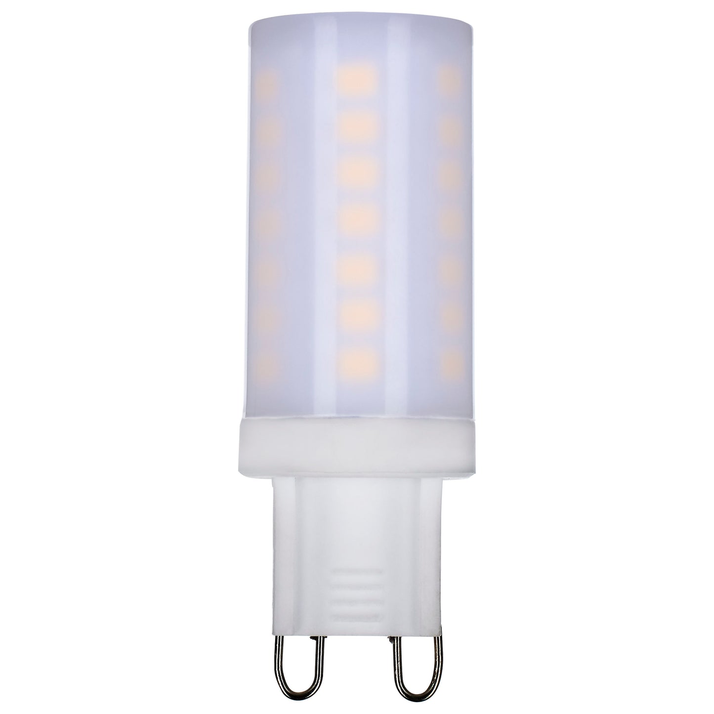 SATCO 5 WATT JCD LED LAMP - FROST - 4000K - G9 BASE - 120 VOLT #S11237