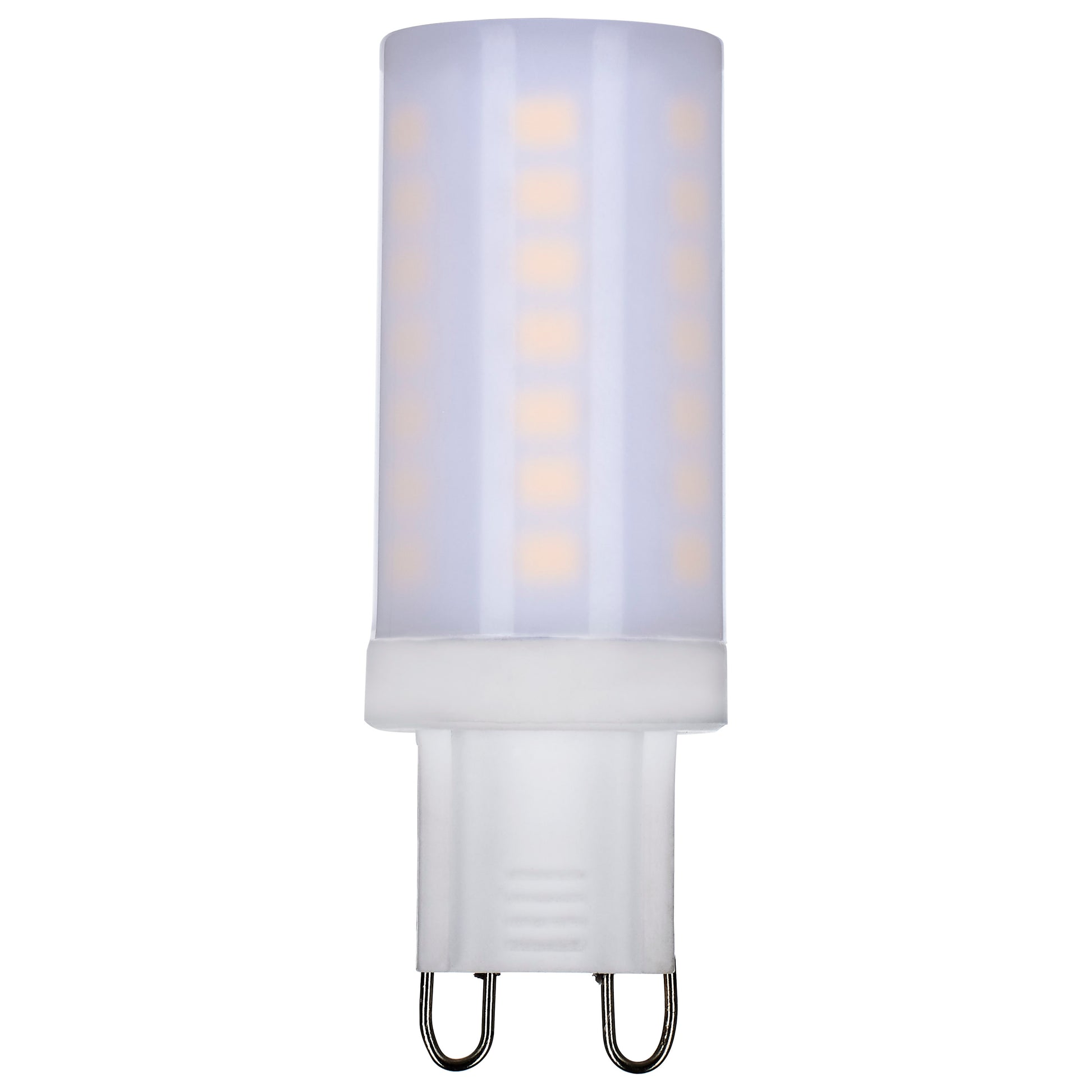 SATCO 5 WATT JCD LED LAMP - FROST - 4000K - G9 BASE - 120 VOLT #S11237 S11237
